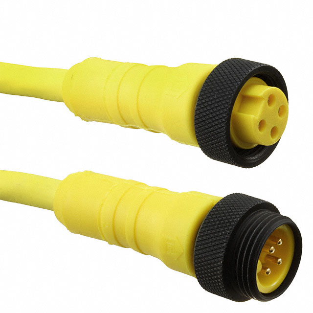 LUMBERG AUTOMATION RSRK 40-839/5M Cable de Sensor, Mini 7/8" Macho, Mini 7/8" Receptáculo, 4 Contactos, 5 m, 16.4 ft
